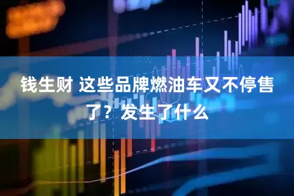 钱生财 这些品牌燃油车又不停售了？发生了什么